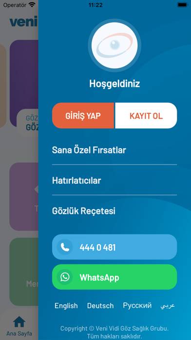 Veni Vidi Göz App screenshot #2