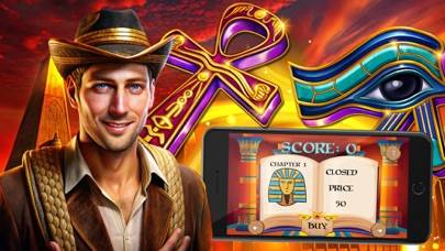 Book of Egyptian mythology skärmdump av spelet
