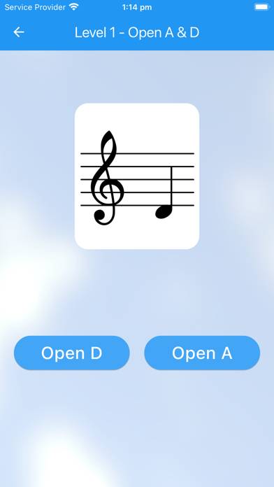String Note Tutor captura de pantalla