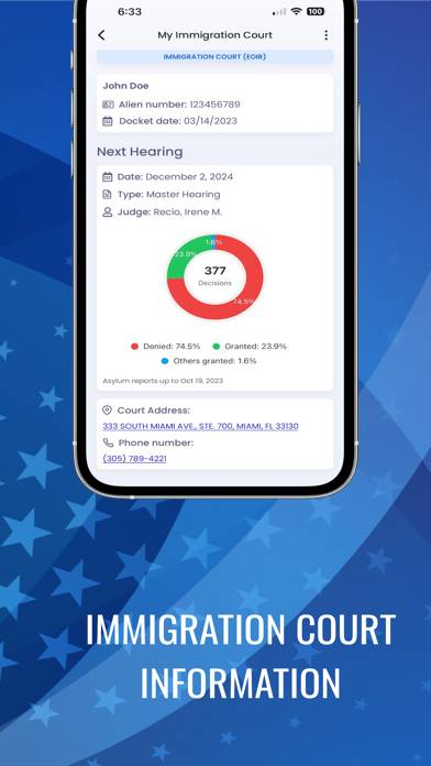 MigraConnect Case Tracker App screenshot