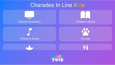 Charades In Line Kids game screenshot