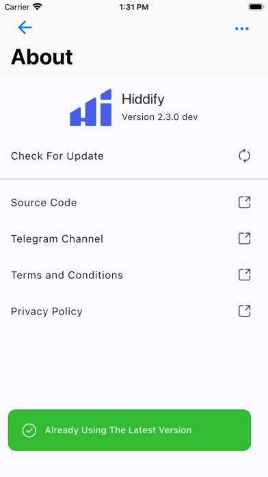 Hiddify Proxy & VPN App screenshot