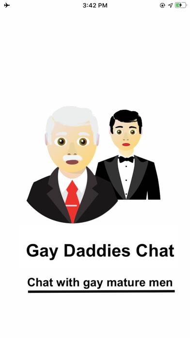 Gay Daddies Chat Captura de pantalla de la aplicación #1