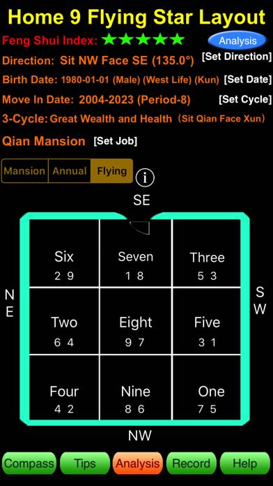 Smart Feng Shui Compass (Pro) App screenshot #5