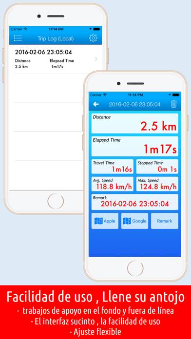 GPS Tracker Captura de pantalla de la aplicación #3