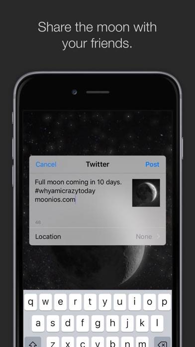 MOON Captura de pantalla de la aplicación #4