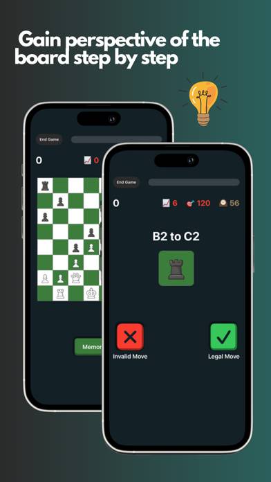 Blindfold Chess skärmdump av spelet