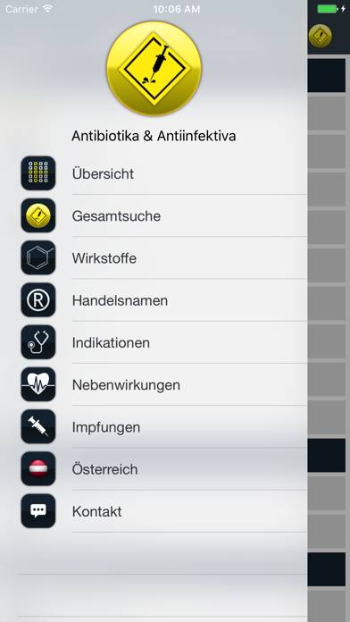 Antibiotika & Antiinfektiva App-Screenshot #2