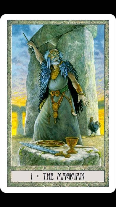 DruidCraft Tarot Captura de pantalla de la aplicación #2