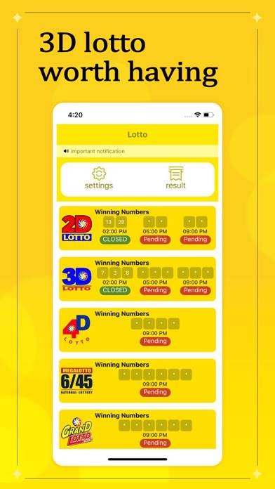 Pcso lotto online App screenshot