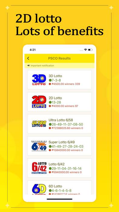 Pcso lotto online App screenshot