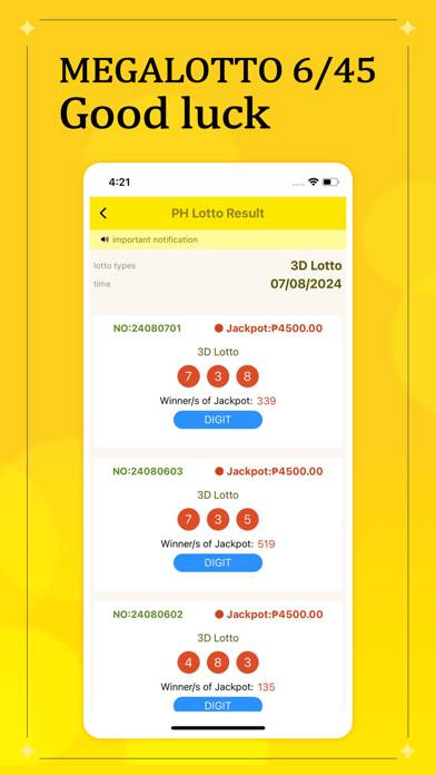 Pcso lotto online App screenshot