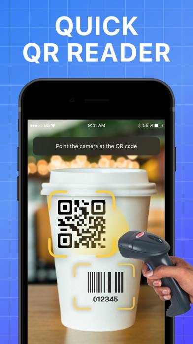 QR Code Reader & Scanner Pro capture d'écran