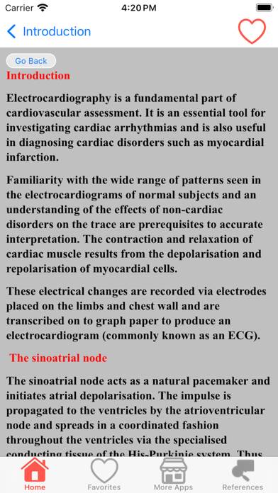 Clinical ECG Interpretation App screenshot