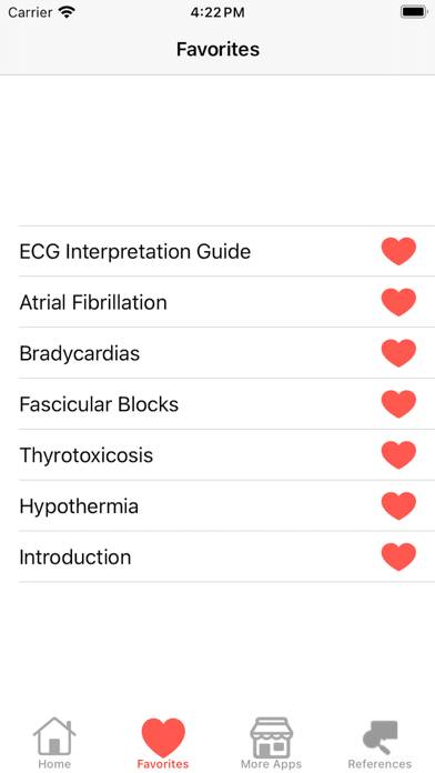 Clinical ECG Interpretation App screenshot