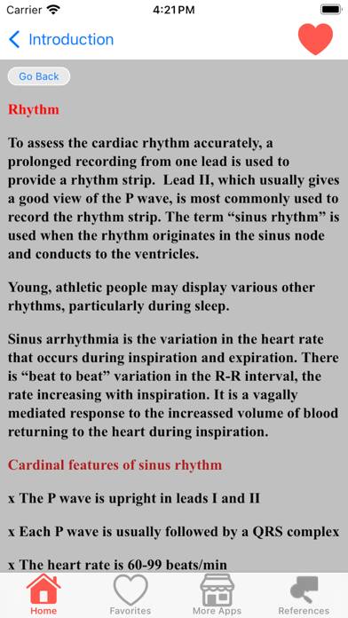 Clinical ECG Interpretation App screenshot