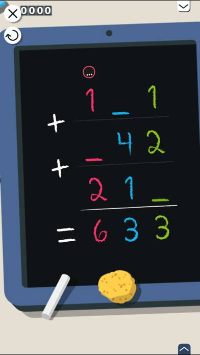 Montessori Maths: sumas y restas de números largos Captura de pantalla de la aplicación