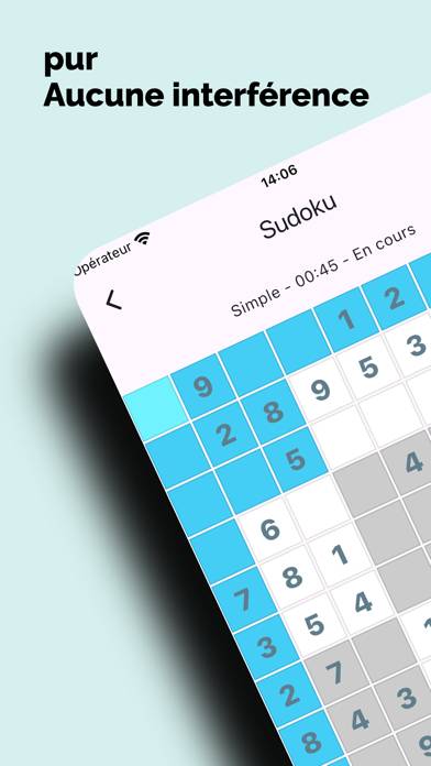 JustSudoku capture d'écran du jeu