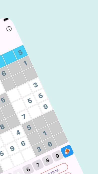 JustSudoku capture d'écran du jeu