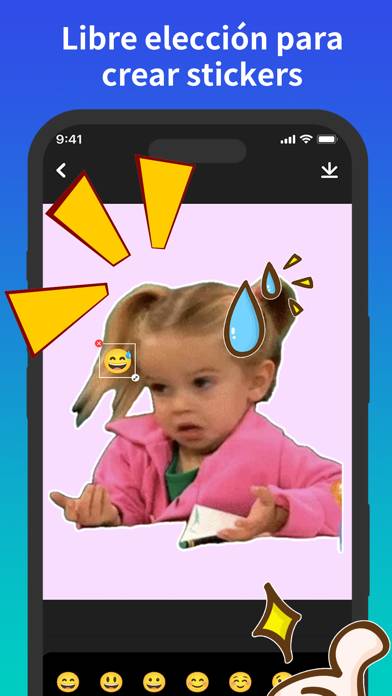 Sticker by WaSticker Maker Schermata dell'app