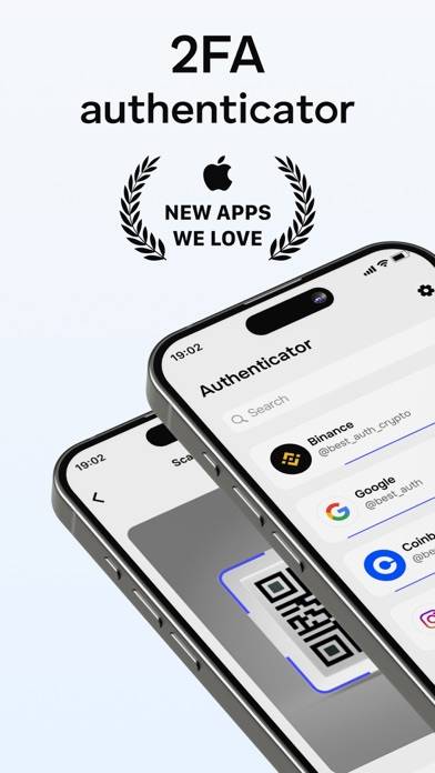 2FA Authenticator & OTP App Bildschirmfoto