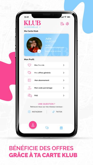 Klub App capture d'écran