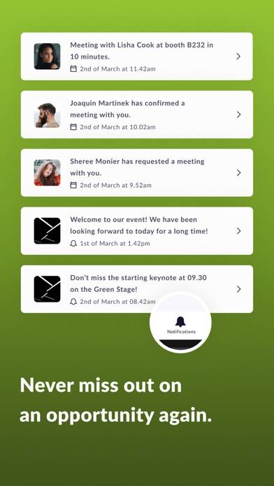 Easyfairs Nordics App skärmdump
