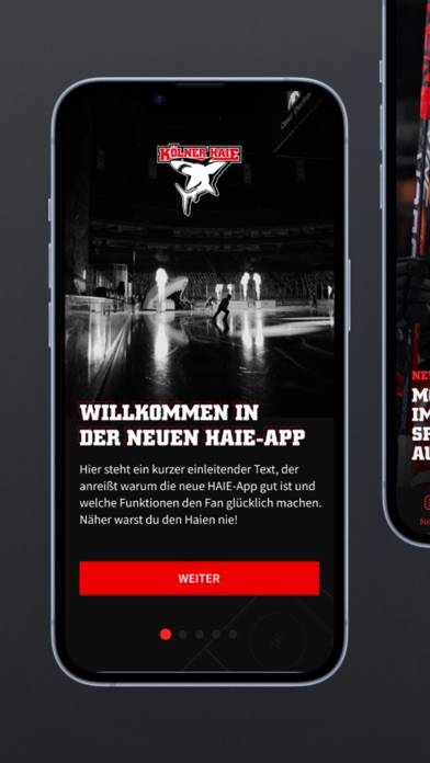 Offizielle Kölner Haie App Bildschirmfoto