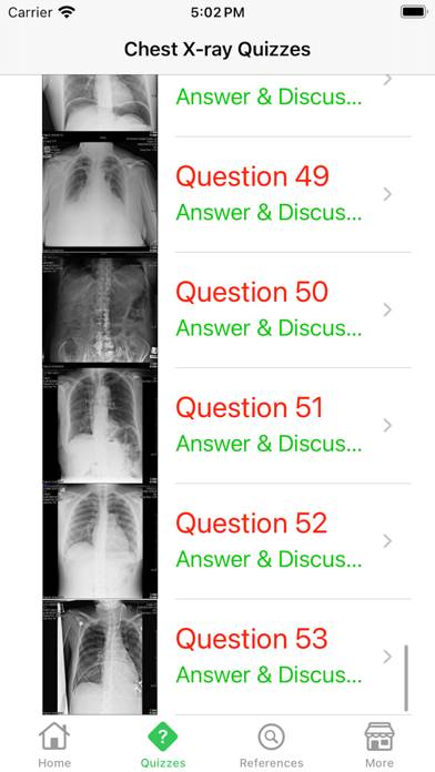 X-Ray Interpretation Guide Captura de pantalla de la aplicación