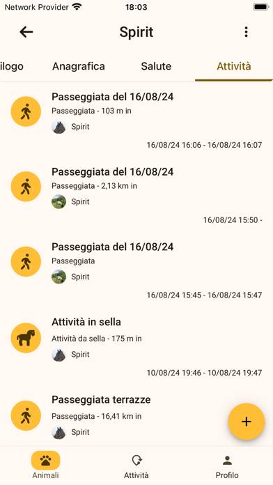 PawsPet Schermata dell'app