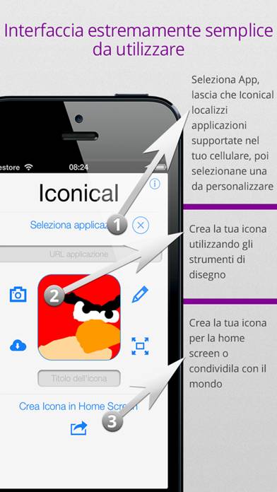 Téléchargement de l'application Iconical
