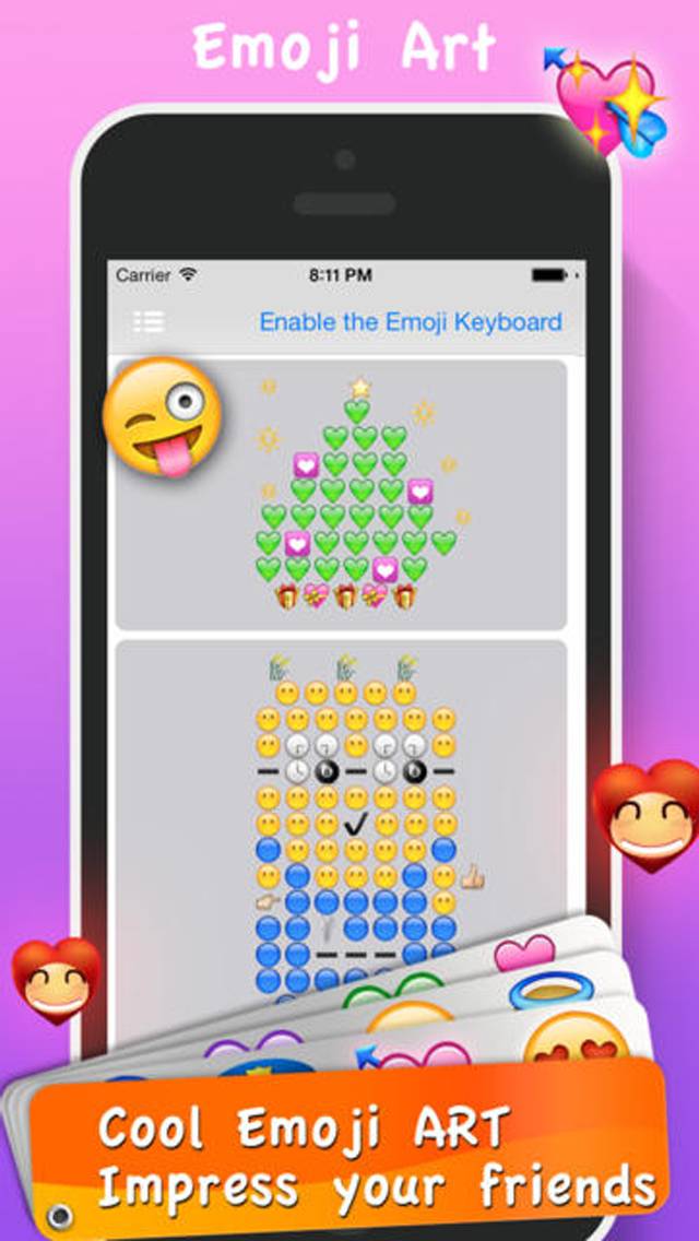 Emoji Emoticons & Animated 3D Smileys PRO App screenshot