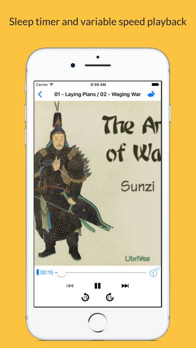 LibriVox Audio Books Pro Captura de pantalla de la aplicación #2