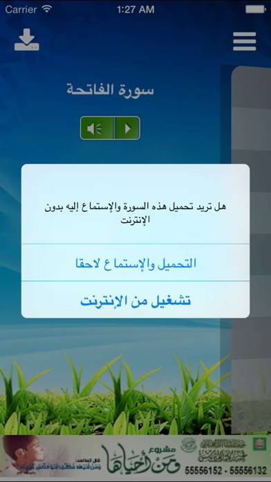 القرآن بصوت ماهر المعيقلي بدون انترنت Captura de pantalla de la aplicación #2