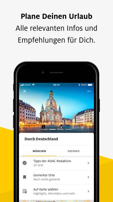 ADAC Trips: Reiseplaner App-Screenshot