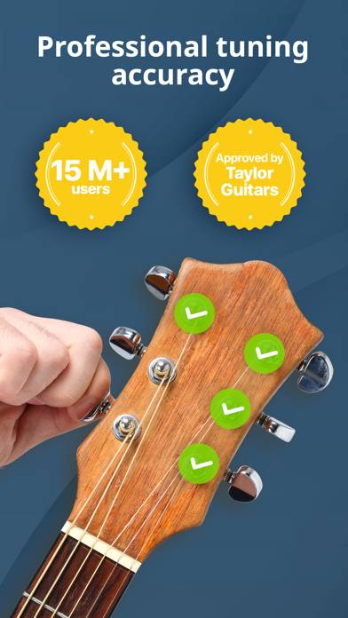 Guitar Tuner App screenshot #1
