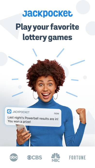 Jackpocket Lottery App screenshot