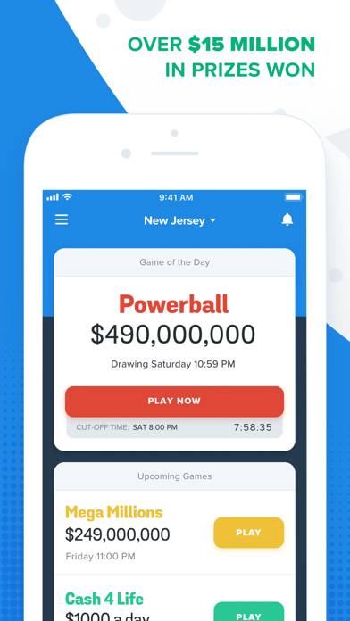 Jackpocket Lottery App App screenshot