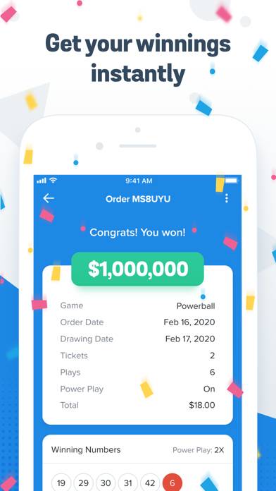 Jackpocket Lottery App App screenshot