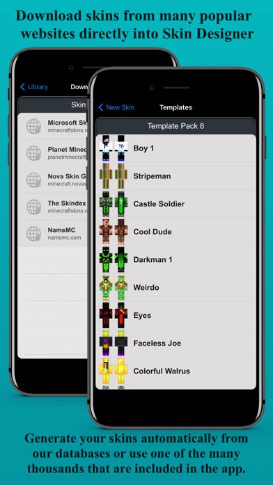 Skin Designer for Minecraft App screenshot #3