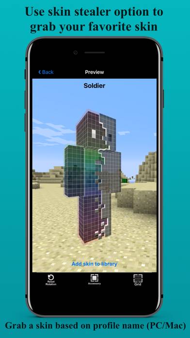 Skin Designer for Minecraft App screenshot #6