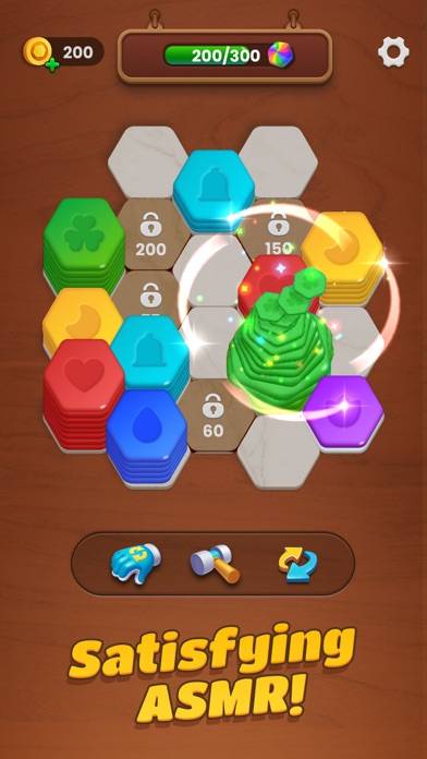 Dream Hex: Match de Couleur 3D capture d'écran du jeu