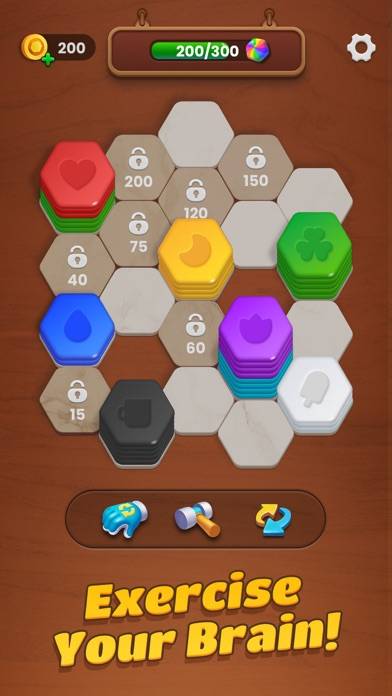 Dream Hex: Match de Couleur 3D capture d'écran du jeu