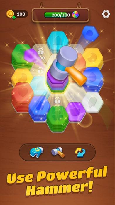 Dream Hex: Match de Couleur 3D capture d'écran du jeu