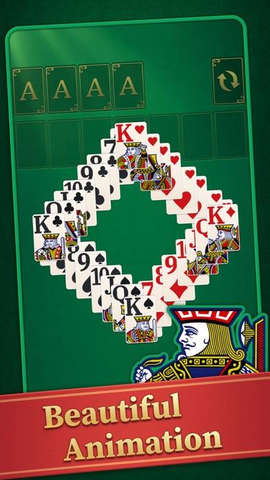 Classic Solitaire : Big Card screenshot #3