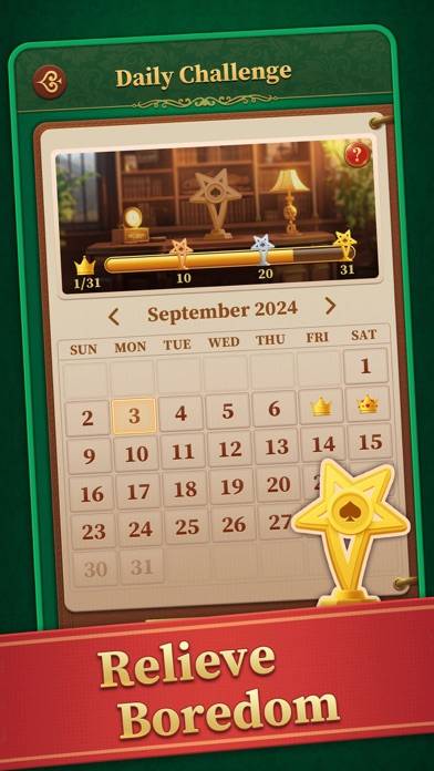 Classic Solitaire : Big Card screenshot #4