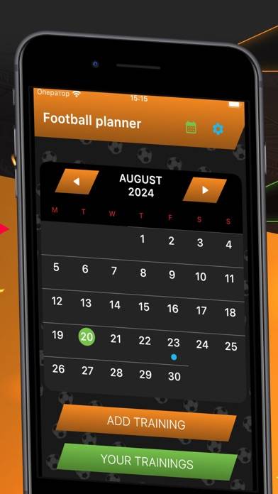 CoolBT Sports Planner skärmdump