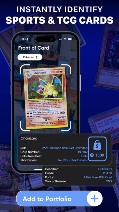 Sports & TCG Card Scanner screenshot