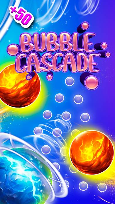 Bubble Cascade Orbital game screenshot