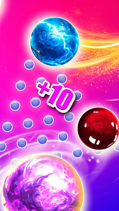 Bubble Cascade Orbital game screenshot